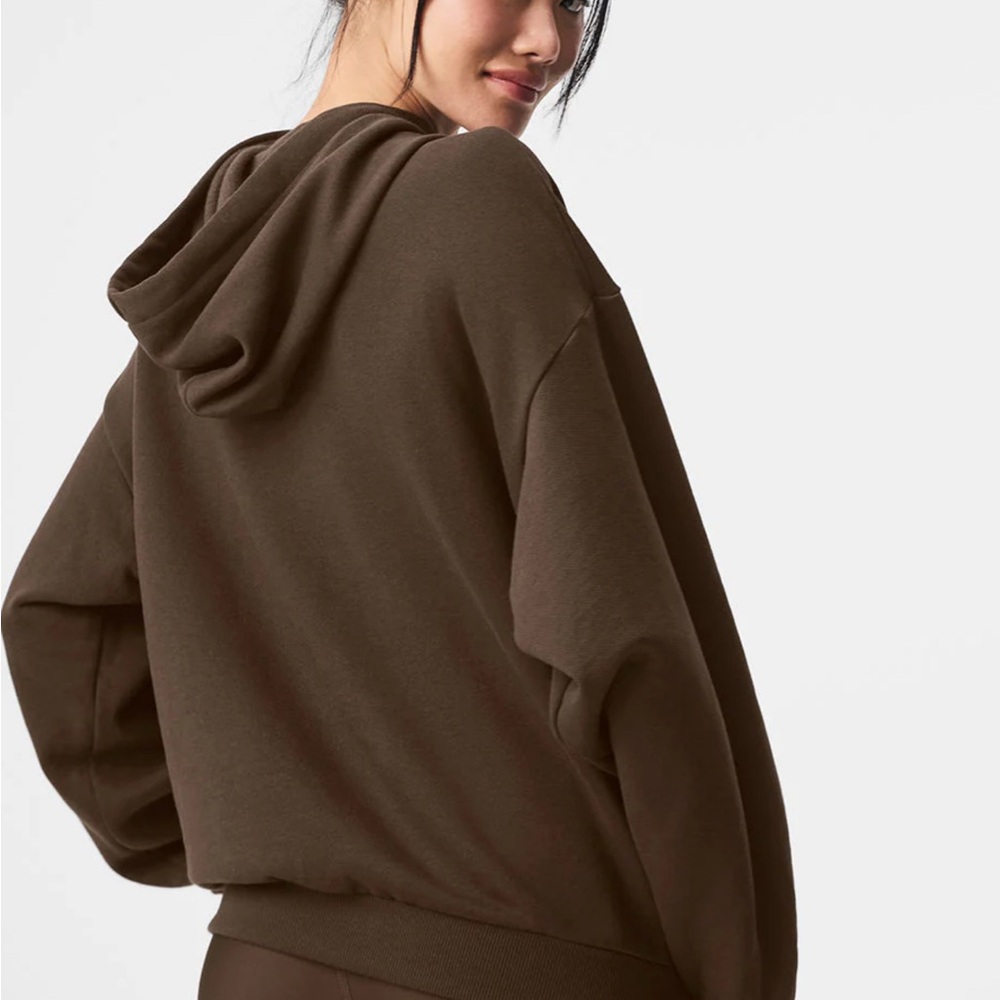ALO Yoga Chocolate Brown Hoodie